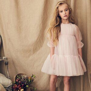 Nellystella Alice Dress in Peony Petal